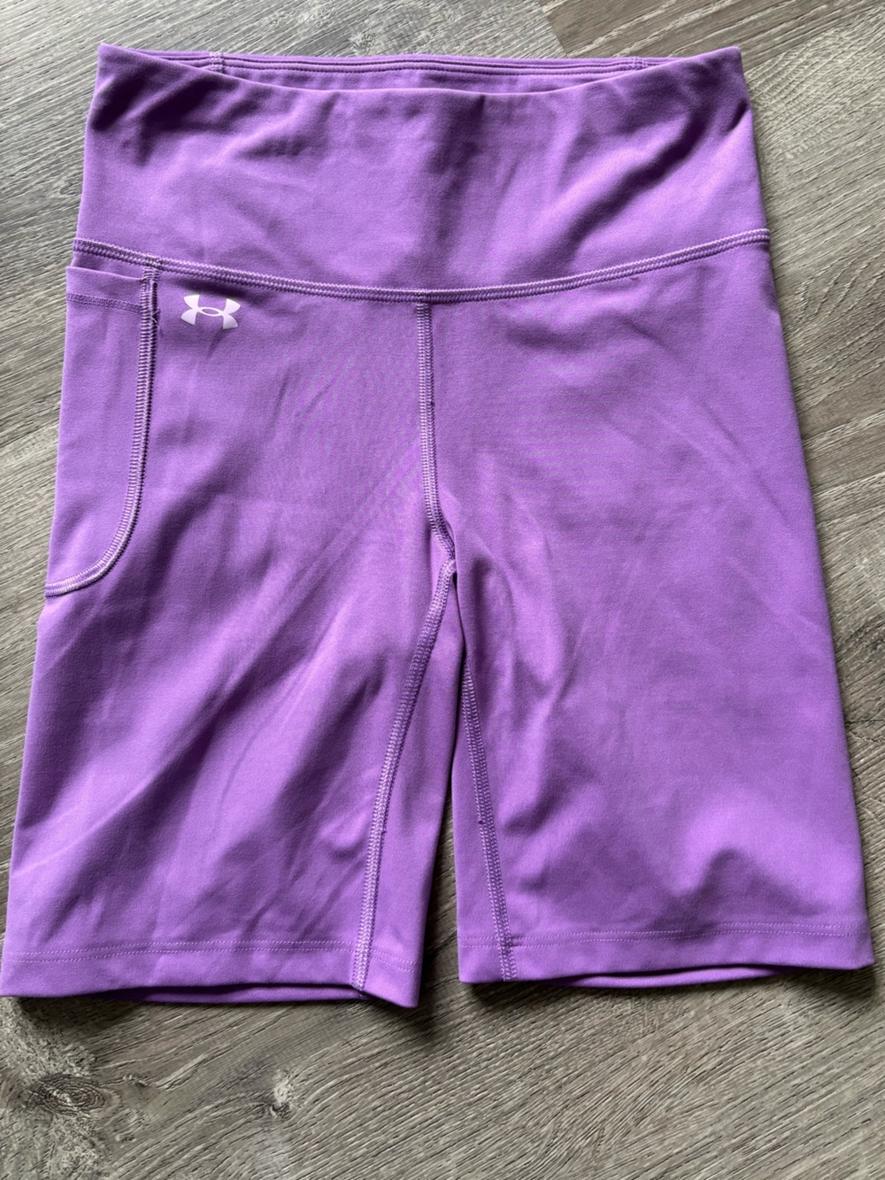 Under Armour biker short Trio - dark purple, lilac and Teal - Picture 4 of 7